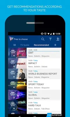 Sat.tv android App screenshot 4